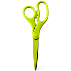JAM Paper Heavy Duty Multi-Purpose Precision Scissors - 8" - Lime Green-All-Purpose Straight Blade Scissors | Colour: Fluorescent Lime Green