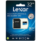 Lexar 32GB 633X CL10 Micro SDXC-For tablets, sports camcorders, and smartphones