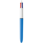 BIC 4-Colour Ballpoint Pen - Retractable - 1.0 mm - Assorted - 12 Pack-One dozen box of BIC 4-Colour Original Retractable Ball Pens