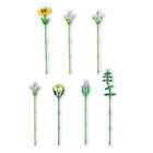 Contixo Sunflower Bouquet Flordal Collection Building Block Set - 975 Pieces-Not only does this building block set offer endless entertainment, but it also serves as a stunning decorative piece. Showcase your completed bouquet on a shelf, desk, or anywhere that could benefit from a touch of nature's beauty. Its vibrant colors and lifelike design will surely brighten up any space, bringing a sense of warmth and tranquility to your surroundings