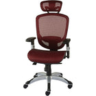 Staples Hyken Ergonomic Mesh Swivel Task Chair - Red-Smart addition to any office space