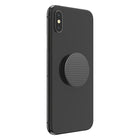 Popsockets PopGrip Knurled Texture - Black-Repositionable and sticks to most devices and cases (but may not stick to silicone or waterproof cases)