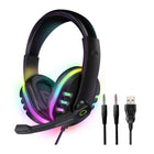 HyperGear SoundRecon RGB LED Gaming Headset - Black-Multi-Platform Compatible
