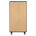 Manhattan Comfort Granville 23.62" Modern Tall Narrow Dresser - Midnight Blue-30 Day Limited Manufacturer's Warranty