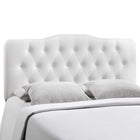 Modway Annabel Upholstered Vinyl King Headboard - White-6