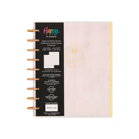 The Happy Planner 2026–2027 Classic Disc Bound Dated Planner - 9-3/4" x 5-5/16" - Dreamy Palms Ivory-Includes 12 months of calendars and weekly spreads (July 2026 - June 2027)