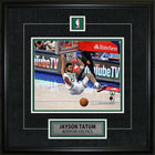 Jayson Tatum Pin & Plate Boston Cetics Finals Game 3 - Framed Print - 18" x 18"-Premium 8x10 framed