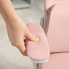 Vinsetto Mesh Office Chair with Adjustable Headrest and Lumbar Support - Pink-Adjustable seat height to fit your sitting style