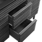 Modway Render 48" Double Sink Bathroom Vanity - Charcoal/Black-Ceramic Double Sink Basin