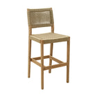 Zuo Corde Barstool - Beige-Ergonomic and supportive footrest