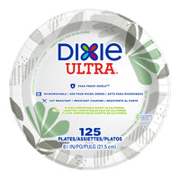 Dixie Ultra Heavy Weight Paper Plates - 8.5" - 500 Pack-Size: 8.5"