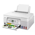 Canon PIXMA G3270 Wireless MegaTank All-in-One Printer - White-Print, copy, scan