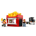 LEGO City Great Vehicles Fries Food Truck-Slide the service window of the toy kiosk to serve food from the prep area