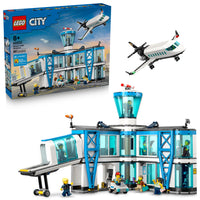 LEGO My City Airport with Airplane-LEGO City Airport with Airplane toy playset for ages 8 and up