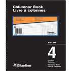 Blueline A767 Columnar Book, A767-04T, 4 Columns-A767-04T, 4 Columns