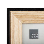 Kiera Grace Alder Frame – 4" x 6"  - Black-Excellent for tabletop display or as a thoughtful gift