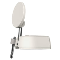 iOttie Treker MagSafe Compatible Travel Mount for Mobile Phones- White-Universal Compatibility: Works with Qi2, MagSafe, and all other smartphones and cases via an included magnetic ring adapter that attaches to the back of any non-MagSafe phone or case for universal compatibility. Once attached, the magnetic ring can be removed, but not repositioned