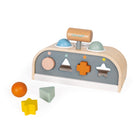Janod Sweet Cocoon Taptap & Shape Sorter-Engaging and fun-filled skill development.