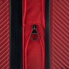 Reebok GO Collection Large Hardside Luggage - Red-Shoe bag is included to protect footwear