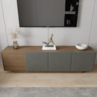 Nexera Riva TV Stand - 72" - Nutmeg/Greige-5