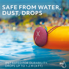 Ultimate Ears MINIROLL Ultra-Portable Waterproof Bluetooth Speaker - Pink-Pair unlimited MINIROLL portable Bluetooth speakers with Auracast to get extra loud