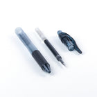 Pentel EnerGel-X Retractable Gel Roller Needle Tip - 0.5 mm - Black - 12 Pack  -Refillable with LRN5 EnerGel refills