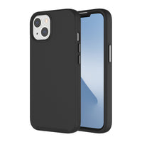 AXS PROTech Dual-Layered Anti-Shock Case with Military-Grade Durability for Apple iPhone 13 mini - Black-Shock resistant
