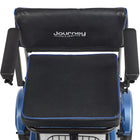 Journey So Lite Folding Power Scooter - Red-Tool-free knob release system allows the scooter to fold in seconds