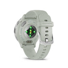Garmin Venu 3S Watch - 41 mm - Silver Stainless Steel Bezel with Sage Gray Case and Silicone Band-7