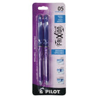 Pilot Frixion Point Erasable Gel Pens - 0.5mm - Purple - 2 Pack-0.5mm point