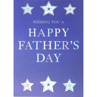 Mill Brook Studio 5-3/8" x 7-3/4" Father's Day Greeting Cards/Envelopes -Stars - 18 Pack-Premium quality greeting cards