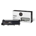 Premium Tone Brother TN660 ,TN-660 Compatible Toner Cartridge - High Yield - Black-Color : Black