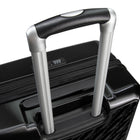 Ricardo Beverly Hills Melrose 26" Hardside Check-in Luggage - Medium - Upright - Black-Recessed 360° dual wheels: Glide smoothly in any direction while adding stability and reducing wheel exposure during travel