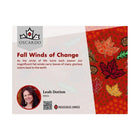Oscardo Fall Winds of Change by Leah Dorion Phone Bag-Compact & Ethical Design - Made from durable synthetic leather in a convenient 13cm x 20cm x 4cm size, with royalties paid to the artist or their estate for every purchase