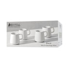 Maxwell & Williams 4-Piece Sala Mugs Set - White - 375mL-Microwave Safe