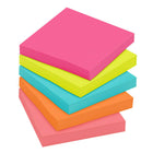 Post-it Notes - 3" x 3" - Poptimistic Collection - 500 sheets - 5 Pack-Unique adhesive designed for use on paper or in planners