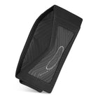 Champs Onyx Leather Mag Card Case - Black-3 credit card slots