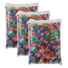 Creativity Street 3/8" Tri-Beads - Assorted Colors - 3 Packs of 1000-1000 pieces per pack, sold as 3 packs, 3000 pieces total