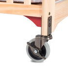 Foundations NextGen First Responder Evacuation Compact Crib-Features international "evacuation crib" icons printed in English, Spanish, and French that are visible from all four sides for identification
