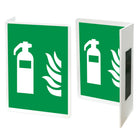 First Aid Central Wall Sign - "Fire Extingusher"-L-shape