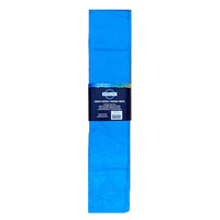 DBLG Import Crepe Paper - 20" x 7.5" - Sky Blue - 12 Pack-Strong crepe paper can be stretched and shaped into endless options
