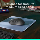 Logitech Signature M650 Wireless Mouse - Graphite-Mouse provides long hours of comfort thanks to a contoured shape, soft thumb area, and rubber side grips that keep your hand snug and in place