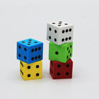 Koplow Games Foam Spot Dice - Assorted Color - 16mm - Bag of 200 -Assorted colours