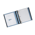 Staples Better Binder - 1" - Light Blue-Non-stick poly material won’t lift ink from pages