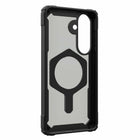 UAG Plasma XTE Rugged Kickstand Cell Phone Case with Magnets for Galaxy S26+ - Black/Orange-Air-soft Corners for Cushioning Impact