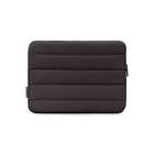 Bugatti Aura Laptop Sleeve - 16" - Black-Made of quilted polyester fabric