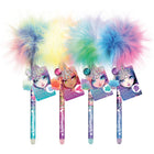 Nebulous Stars Scented Pompom Pen - Assorted Colours-Designed in Canada