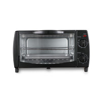Commercial Chef Mechanical Toaster Oven-Easy cleaning: You won't have to constantly clean this toaster oven small thanks to a crumb tray that catches breadcrumbs and other food. Remove tray and empty right away for the next use.