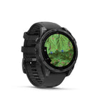 Garmin fēnix 8 - AMOLED Outdoor Recreation/Adventure Watches - 47 mm - Slate Gray with Black Silicone Band-9
