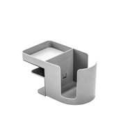 Deflecto Standing Desk Cup Holder - Grey-Attachable cup organizer to hold beverages and prevent drink spills